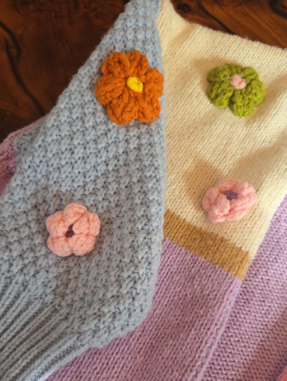 🍬 Pastel🍬 Floral Knit Cardigan🍬MUST HAVE🍬